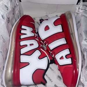 Size 13 - Nike Air More Uptempo 720 University Red